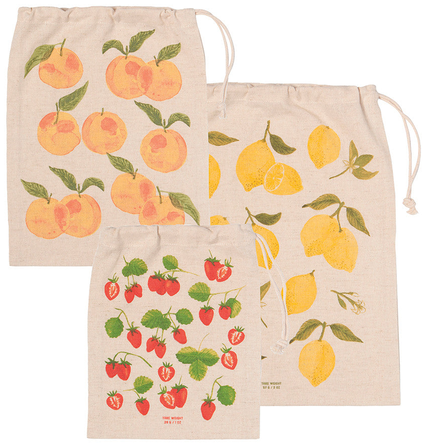 Fruit Salad Produce Bags (Set of 3)