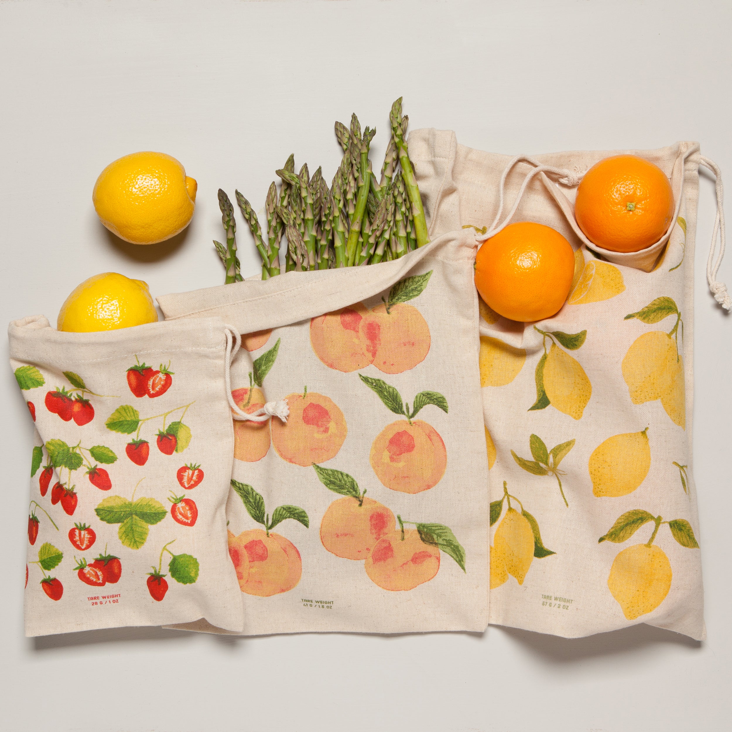 Fruit Salad Produce Bags (Set of 3)